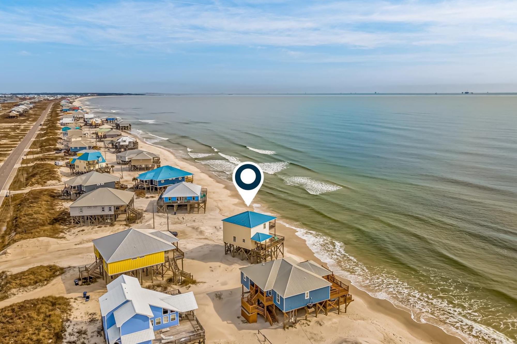 Beach, Love & Happiness Dauphin Island Exteriör bild