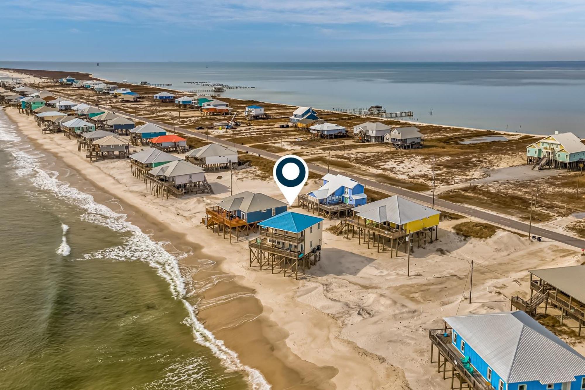 Beach, Love & Happiness Dauphin Island Exteriör bild